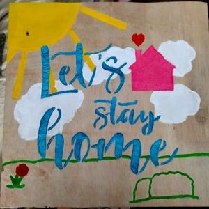 Hand made engraved decor